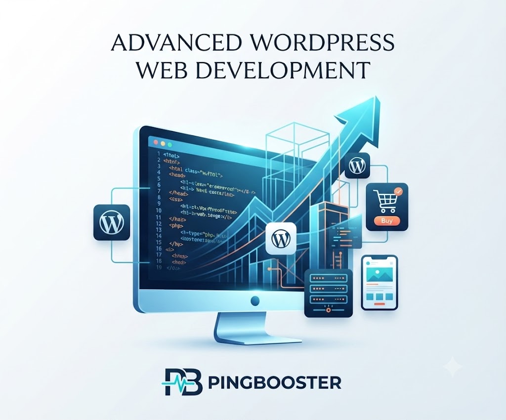 web development with pingbooster.site