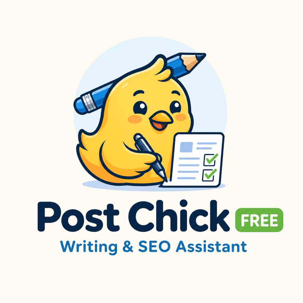 Post Chick Free WordPress writing and SEO assistant